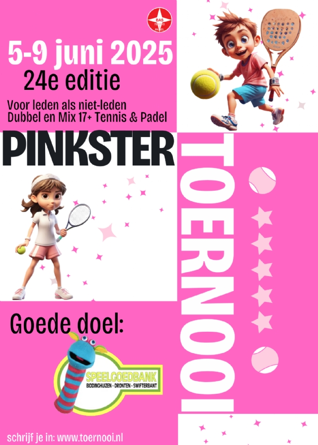 Vrijwilligers gezocht Pinkstertoernooi 2025